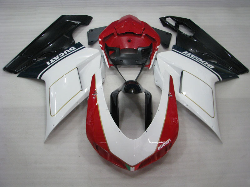 Red and White Black Factory Style - Ducati 848/1098/1198