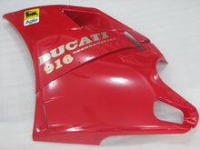 Carica l&#39;immagine nel visualizzatore di Gallery, Red and White Black Factory Style - Ducati 916 96-02