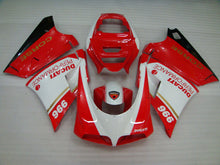 Carica l&#39;immagine nel visualizzatore di Gallery, Red and White Black Performance - Ducati 996 96-02 Fairing