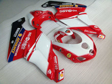 Carica l&#39;immagine nel visualizzatore di Gallery, Red and White Black PIRELLI - Ducati 749 05-06 Fairing Kit