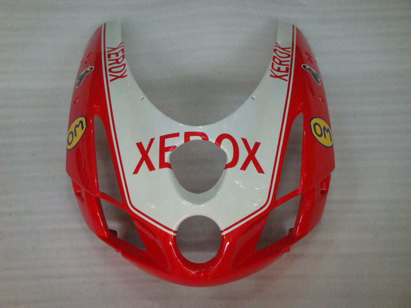 Red and White Black Xerox - Ducati 999 03-04 Fairing Kit