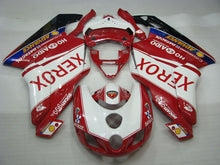 Carica l&#39;immagine nel visualizzatore di Gallery, Red and White Black Xerox - Ducati 999 05-06 Fairing Kit