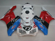 Carica l&#39;immagine nel visualizzatore di Gallery, Red and White Blue MOTUL - CBR1000RR 04-05 Fairing Kit -