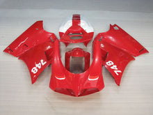 Carica l&#39;immagine nel visualizzatore di Gallery, Red and White Factory Style - Ducati 748 96-02 Fairing Kit
