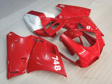 Carica l&#39;immagine nel visualizzatore di Gallery, Red and White Factory Style - Ducati 748 96-02 Fairing Kit