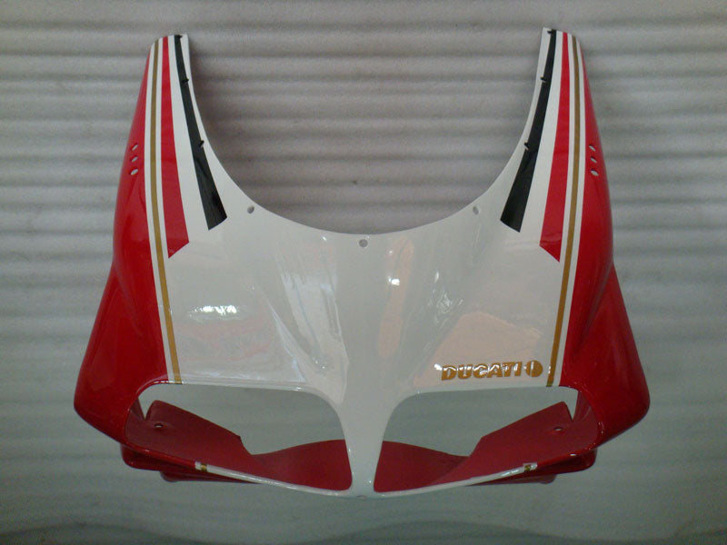 Red and White Factory Style - Ducati 996 96-02 Fairing Kit