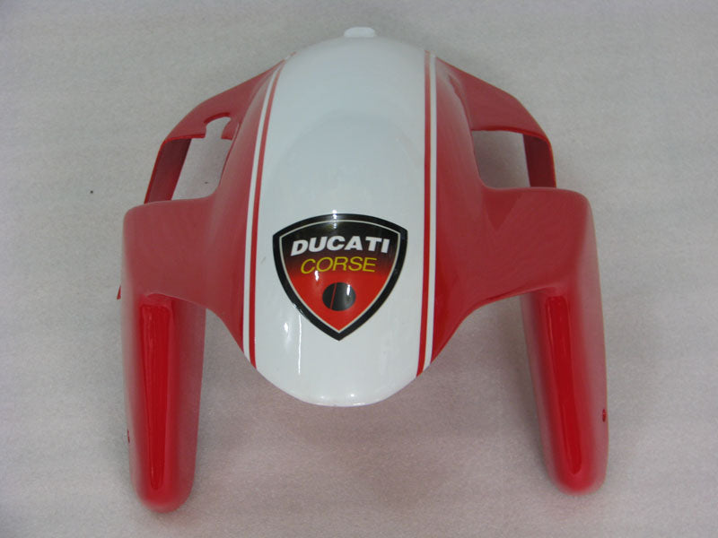 Red and White Factory Style - Ducati 999 05-06 Fairing Kit