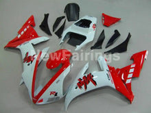 Carica l'immagine nel visualizzatore di Gallery, Red and White Factory Style - YZF-R1 02-03 Fairing Kit