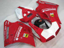 Carica immagine nel visualizzatore della galleria, Red and White Performance - Ducati 748/916/996/998 96-02 Fairing Kit (Single Passenger Seat)