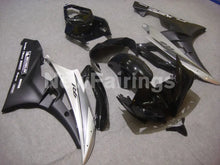 Carica l&#39;immagine nel visualizzatore di Gallery, Silver and Black Matte Black Factory Style - YZF-R6 06-07 Fairing Kit Vehicles &amp; Parts &gt; Vehicle Parts &amp; Accessories &gt;