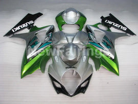 Silver and Green Black Factory Style - GSX - R1000 07 - 08