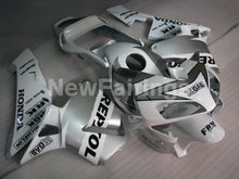 Carica l&#39;immagine nel visualizzatore di Gallery, Silver and White Repsol - CBR600RR 03-04 Fairing Kit -