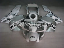 Carica l&#39;immagine nel visualizzatore di Gallery, Silver and White Repsol - CBR600RR 03-04 Fairing Kit -