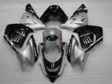 Carica immagine nel visualizzatore della galleria, Silver and Black Monster - NINJA ZX-10R 04-05 Fairing Kit