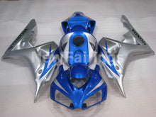 Carica l&#39;immagine nel visualizzatore di Gallery, Silver and Blue Factory Style - CBR1000RR 06-07 Fairing Kit