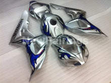 Carica l&#39;immagine nel visualizzatore di Gallery, Silver Blue Flame - CBR1000RR 06-07 Fairing Kit - Vehicles &amp;