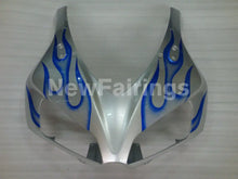 Carica l&#39;immagine nel visualizzatore di Gallery, Silver and Blue Flame - CBR1000RR 06-07 Fairing Kit -