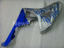 Carica l&#39;immagine nel visualizzatore di Gallery, Silver and Blue Flame - CBR1000RR 06-07 Fairing Kit -