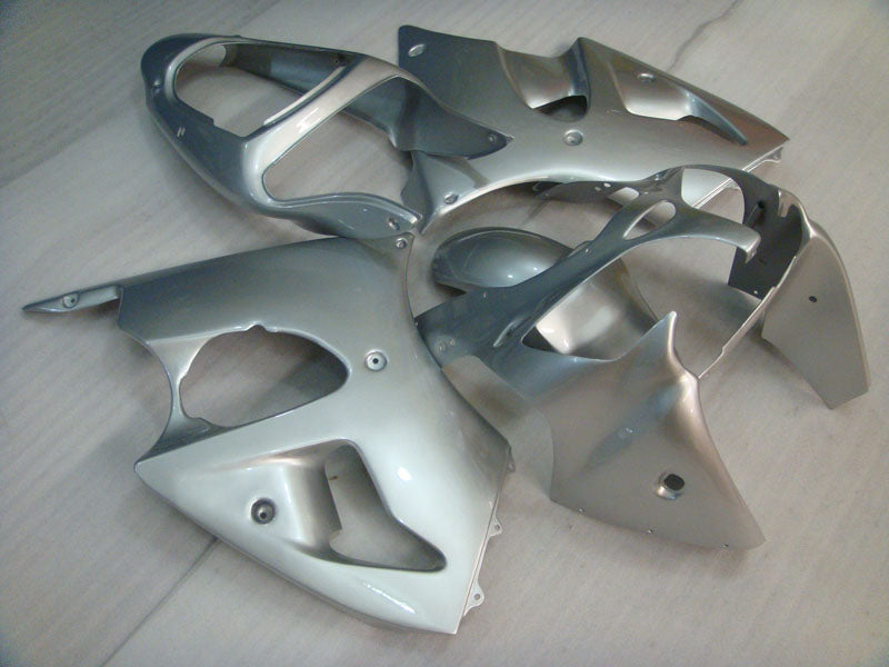 Silver No decals - NINJA ZX-6R 00-02 Fairing Kit - Vehicles