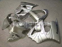 Carica l&#39;immagine nel visualizzatore di Gallery, Silver Flame NINJA ZX 6R 00 02 Fairing Kit Vehicles &amp; Parts