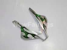 Carica l&#39;immagine nel visualizzatore di Gallery, Silver and Green Factory Style - CBR600RR 07-08 Fairing Kit