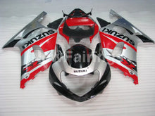 Carica l'immagine nel visualizzatore di Gallery, Silver and Red Black Factory Style - GSX-R600 01-03 Fairing Kit