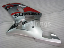 Carica l'immagine nel visualizzatore di Gallery, Silver and Red Black Factory Style - GSX-R600 01-03 Fairing Kit