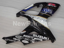 Carica l&#39;immagine nel visualizzatore di Gallery, White and Black Blue Dark Dog - GSX-R600 06-07 Fairing Kit