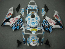Carica l&#39;immagine nel visualizzatore di Gallery, White and Black Blue Nastro Azzurro - CBR600RR 03-04 Fairing