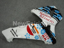 Carica l&#39;immagine nel visualizzatore di Gallery, White and Black Blue Nastro Azzurro - CBR600RR 03-04 Fairing