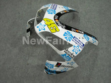 Carica l&#39;immagine nel visualizzatore di Gallery, White and Black Blue Nastro Azzurro - CBR600RR 03-04 Fairing