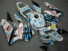 Carica l&#39;immagine nel visualizzatore di Gallery, White and Black Blue Nastro Azzurro - CBR600RR 03-04 Fairing