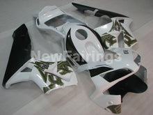 Carica l&#39;immagine nel visualizzatore di Gallery, White and Black Factory Style - CBR600RR 03-04 Fairing Kit -