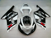 Carica l&#39;immagine nel visualizzatore di Gallery, White and Black Factory Style - GSX-R750 00-03 Fairing Kit