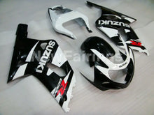 Carica l&#39;immagine nel visualizzatore di Gallery, White and Black Factory Style - GSX-R750 00-03 Fairing Kit