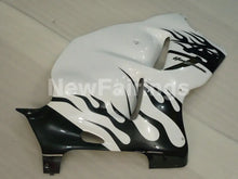 Carica l&#39;immagine nel visualizzatore di Gallery, White and Black Flame - GSX1300R Hayabusa 99-07 Fairing Kit