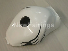 Carica l&#39;immagine nel visualizzatore di Gallery, White and Black Flame - GSX1300R Hayabusa 99-07 Fairing Kit
