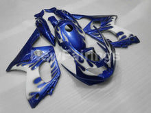 Carica l&#39;immagine nel visualizzatore di Gallery, White and Blue Flame - YZF600R Thundercat 96-07 Fairing Kit Vehicles &amp; Parts &gt; Vehicle Parts &amp; Accessories &gt; Motor