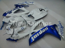 Carica l&#39;immagine nel visualizzatore di Gallery, White and Blue Jordan - GSX-R600 06-07 Fairing Kit -