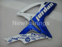 Carica l&#39;immagine nel visualizzatore di Gallery, White and Blue Jordan - GSX-R750 06-07 Fairing Kit Vehicles