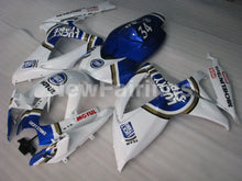 Carica l&#39;immagine nel visualizzatore di Gallery, White and Blue Lucky Strike - GSX-R750 06-07 Fairing Kit