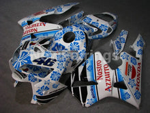 Carica l&#39;immagine nel visualizzatore di Gallery, White and Blue Nastro Azzurro - CBR600RR 05-06 Fairing Kit -