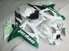 Carica l&#39;immagine nel visualizzatore di Gallery, White and Green Jordan - GSX-R600 06-07 Fairing Kit -