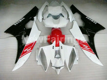 Carica l&#39;immagine nel visualizzatore di Gallery, White and Red Black Factory Style - YZF-R6 06-07 Fairing Kit Vehicles &amp; Parts &gt; Vehicle Parts &amp; Accessories &gt; Motor