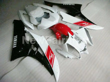 Carica l&#39;immagine nel visualizzatore di Gallery, White and Red Black Factory Style - YZF-R6 06-07 Fairing Kit Vehicles &amp; Parts &gt; Vehicle Parts &amp; Accessories &gt; Motor