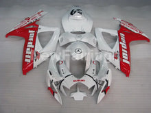 Carica l&#39;immagine nel visualizzatore di Gallery, White and Red Jordan - GSX-R750 06-07 Fairing Kit Vehicles