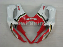 Carica l&#39;immagine nel visualizzatore di Gallery, White and Red Lucky Strike - GSX - R1000 05 - 06 Fairing