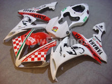 Carica l&#39;immagine nel visualizzatore di Gallery, White and Red Scorpion - YZF-R1 04-06 Fairing Kit