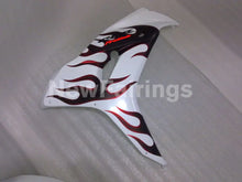 Carica l&#39;immagine nel visualizzatore di Gallery, White and Wine Red Flame - CBR1000RR 06-07 Fairing Kit -