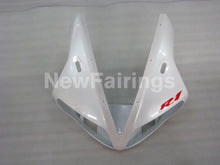 Carica l&#39;immagine nel visualizzatore di Gallery, White and Wine Red Flame - YZF-R1 02-03 Fairing Kit